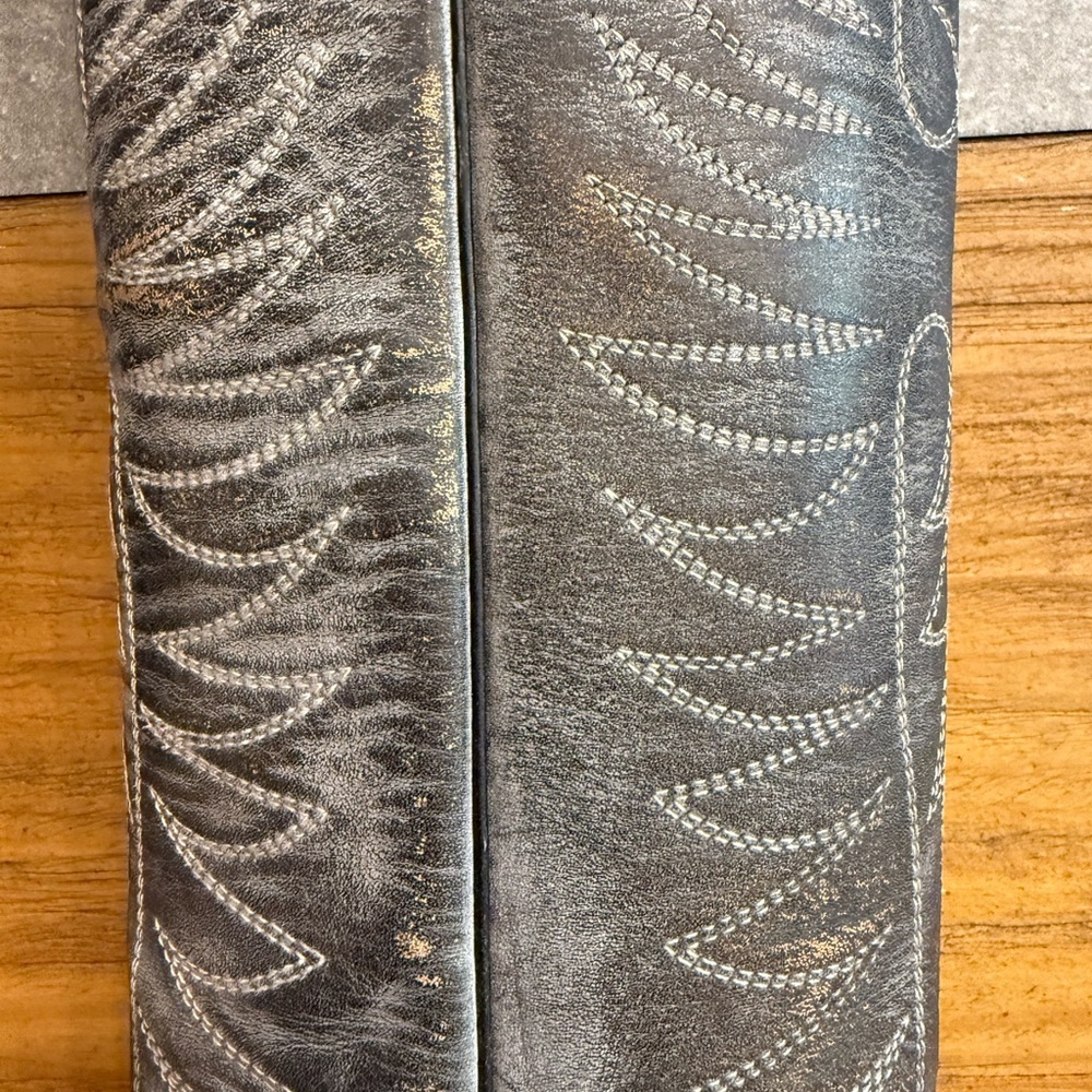 Freebird Misty Ice Tall Western Leather Boots Size 6 - Picture 9 of 16